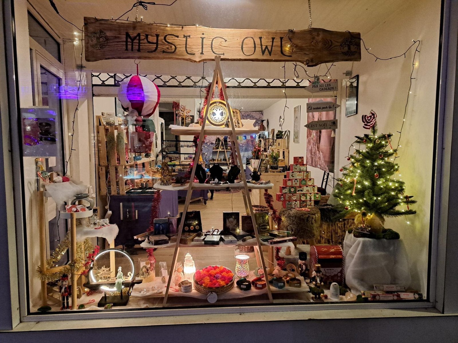 mystic owl storefront
